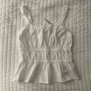 Madewell White Tank